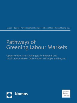 cover image of Pathways of Greening Labour Markets